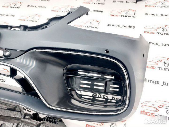 Обвес S63 AMG рестайлинг Mercedes S-class W222 амг