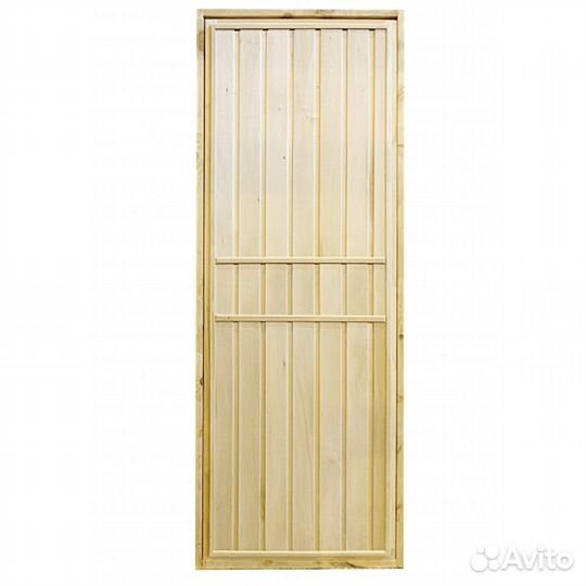 Дверь для бани и сауны глухая