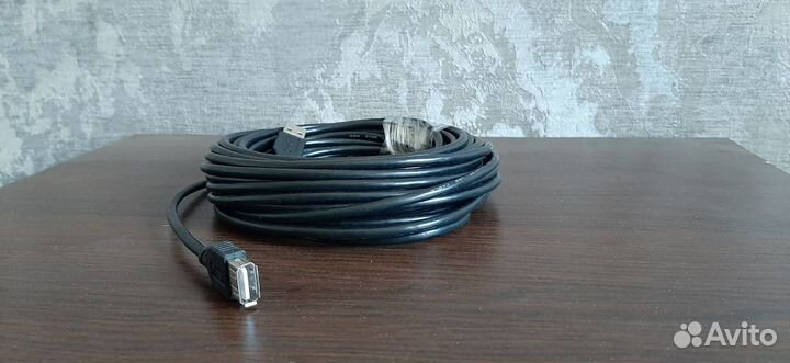 Новый USB кабель 2.0 10 метров