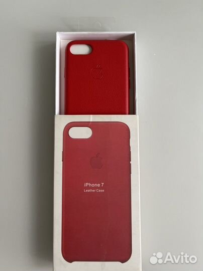 Кожаный чехол iPhone 7