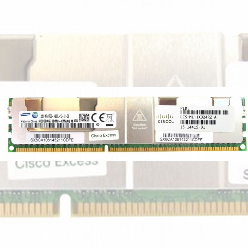 [UCS-ML-1X324RZ-A] Оперативная Память Cisco 32gb Ucs-Ml-1x324rz-A