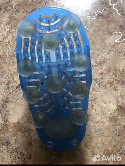 Щетка-тапок массажер, чистка СПА ног