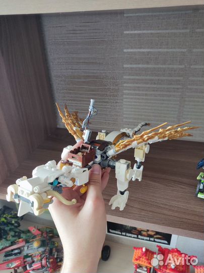 Lego ниндзяго Дракон сенсея Ву