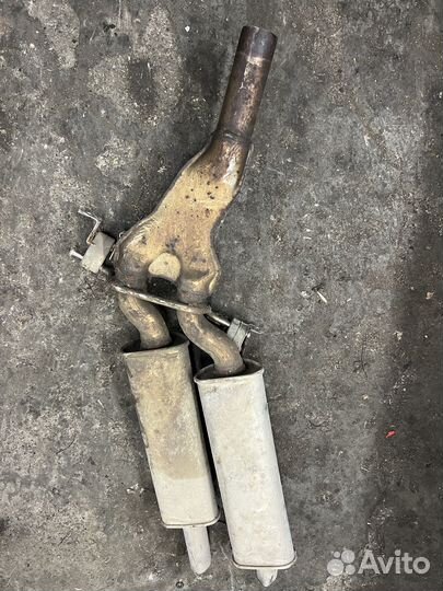 Средняя часть глушителя audi a6 c6 2.0 дизель