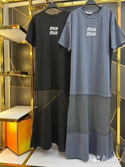 Платье miu miu