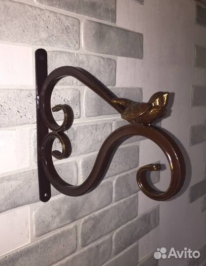 Кронштейн, настенный держатель для кашпо,фонаря