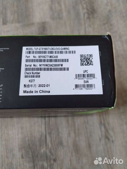 Видеокарта gtx 1660 ti 6gb