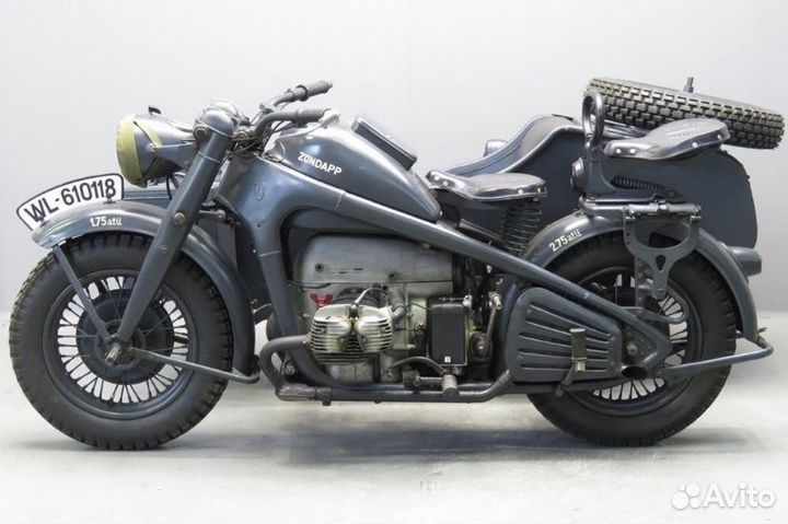 Стекло фонаря Zundapp KS750