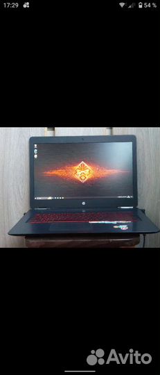 Игровой omen 17 дюймов i5/GTX1050/12/1000Gb