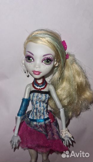 Кукла Монстр Хай Лагуна Блю Горошек