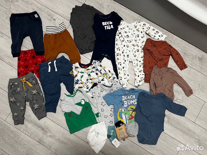Вещи пакетом для мальчика 80 86