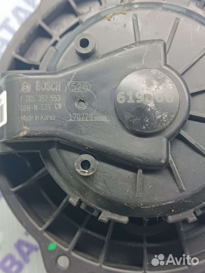 Мотор печки 619866 Гранта с кондиционером