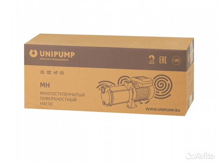 Многоступенчатый насос Unipump MH 1000C 2.2 кВт