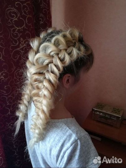 Причёски, локоны, косы, укладка