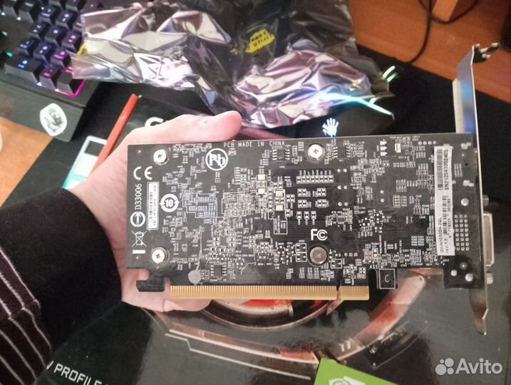Видеокарта GT1030 2gb Gigabyte geforce