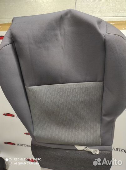 Правый чехол сидушки сиденья Nissan Almera N16