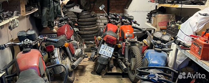 Запчасти на мотоцикл иж