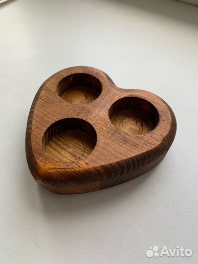 Крафтовые подсвечники из дерева