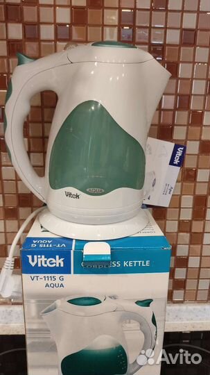 Чайник электрический новый vitek