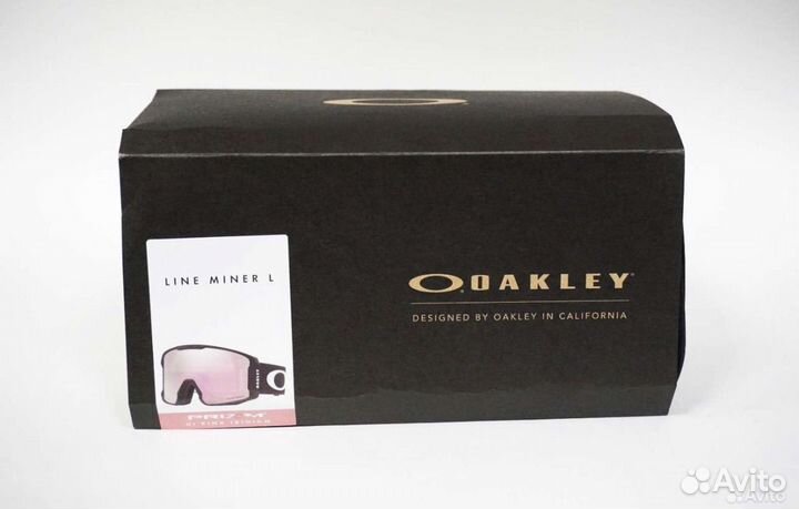 Маска для Сноуборда Oakley Line Miner hi pink