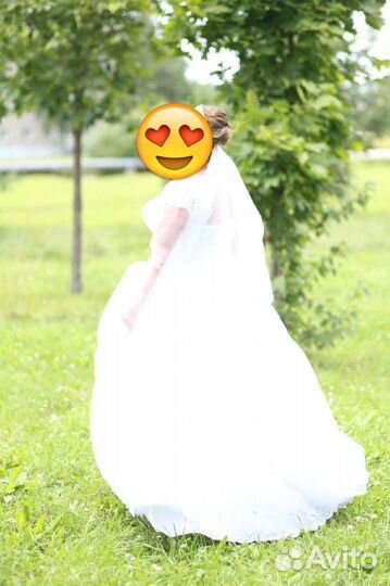 Свадебное платье 58-60