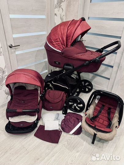 Коляска tutis aero 2 в 1 + переноска