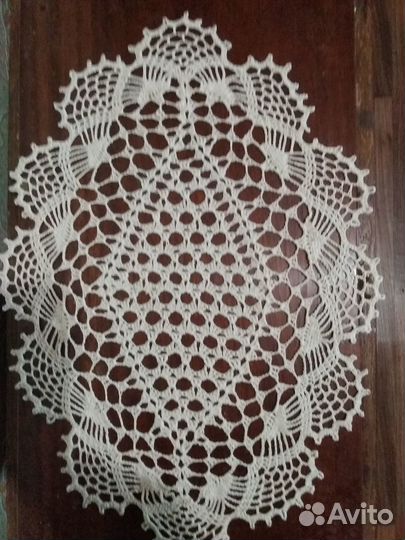 Вязанные салфетки