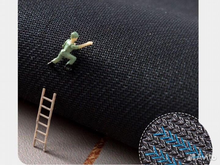 Коврик для ванной противоскользящий 90х60см