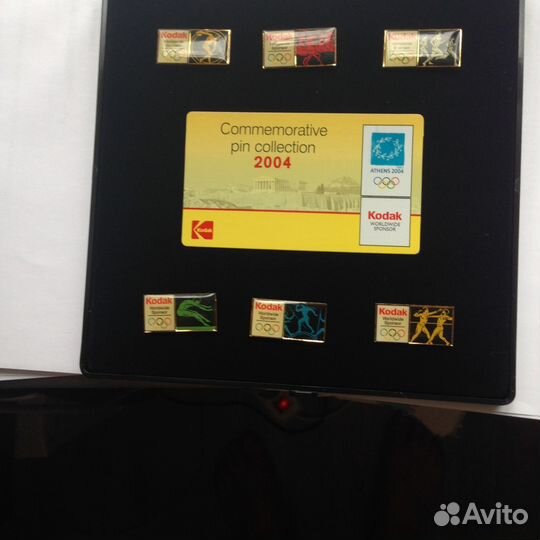 Олимпийские значки kodak