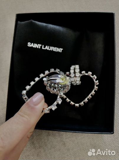 Клипсы Saint Laurent