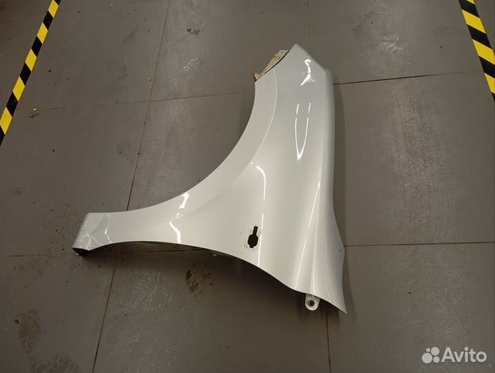 Переднее левое крыло с фарой лада гранта