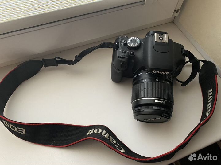 Canon eos 600d с объективом 18—55 mm
