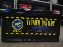 Аккумулятор новый Тюмень (Tyumen) 100Ач