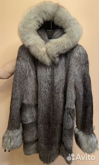 Шуба нутрия бу