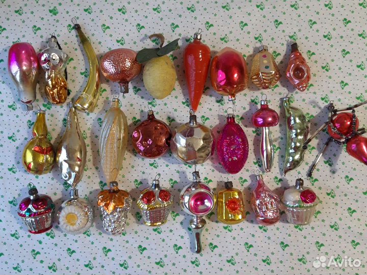 Елочные игрушки СССР