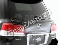 Спойлер jaos Lexus LX570 с 07-15 - Белый, черный