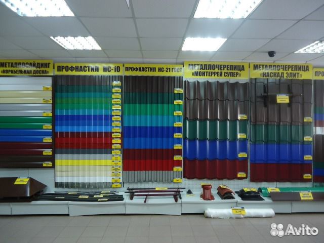 Профнастил, металлочерепица