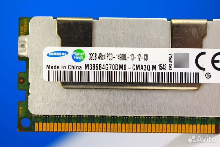 Серверная память samsung ddr3 32GB 1866 MHz