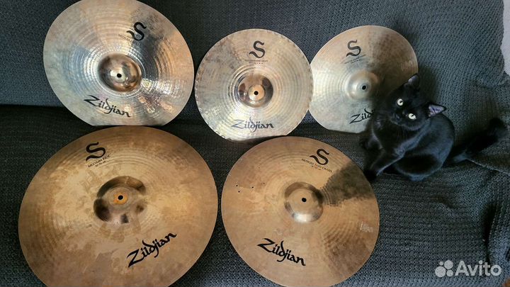 Zildjian s390 set железо/тарелки для барабанов