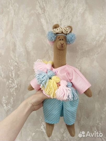 Мягкая игрушка лама