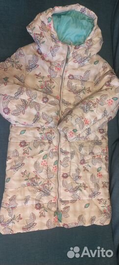 Пальто демисезон для девочки 128-134