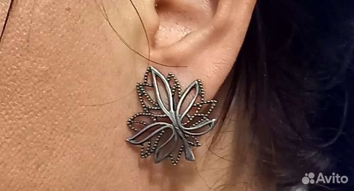 Бижутерия серьги