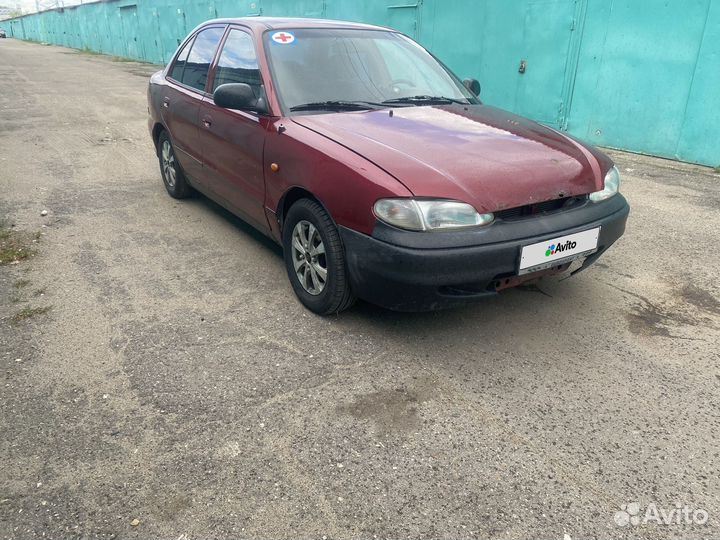 Hyundai Accent 1.5 AT, 1997, 360 000 км