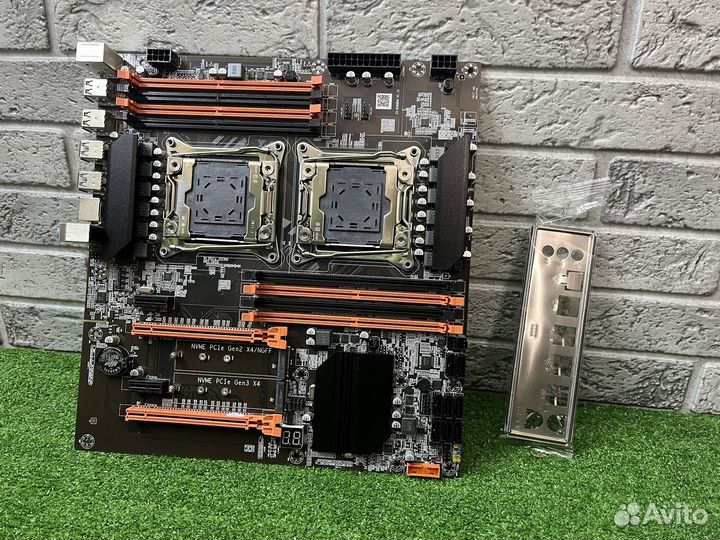 Maтеринскaя плaтa Kllisre X99 Dual ZX-DU99D4 v1.31