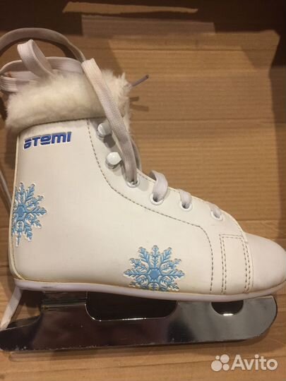 Коньки детские двухполозные 28