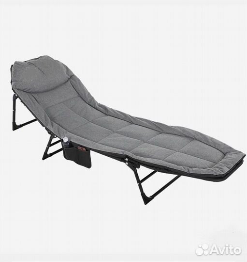 Раскладушка походная до 120кг 2шт