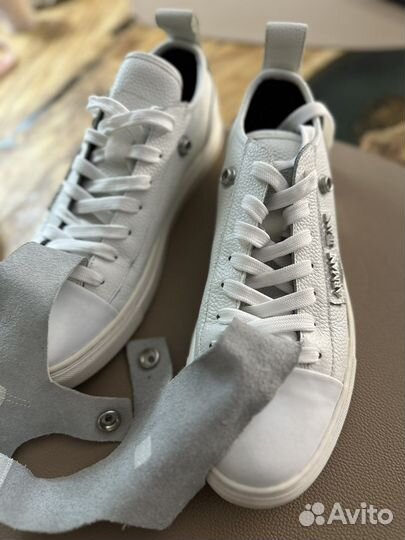 Кожаные кеды Armani Jeans 38