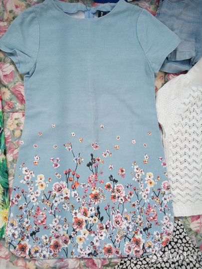 Пакет летней одежды для девочек 104 110