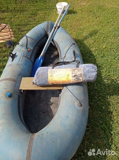 Лодка резиновая одноместная б/у