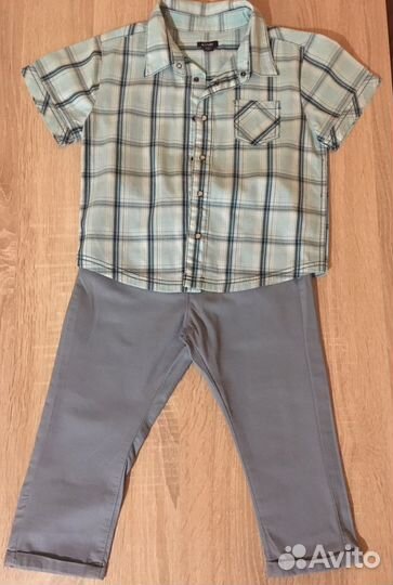 Костюм рубашка и брюки